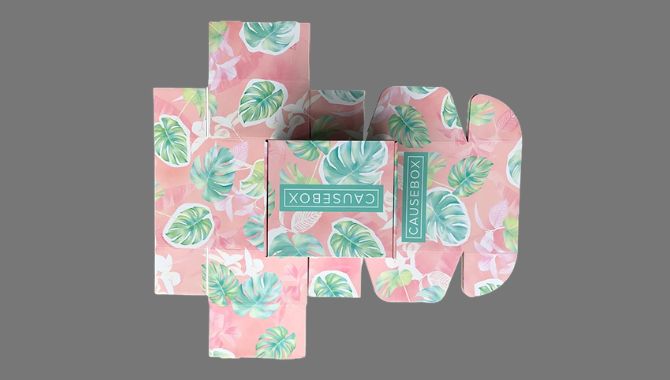 Die-cut Custom Paper Box