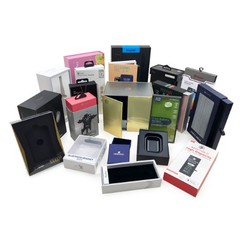 Electronic Accessories Drawer Boxes with Paper Tray