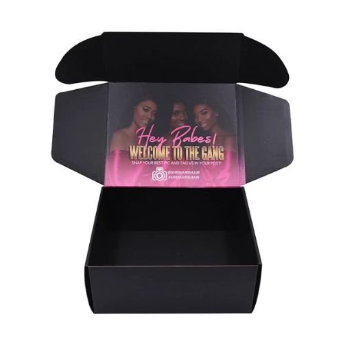 Foldable Wig Packaging Box