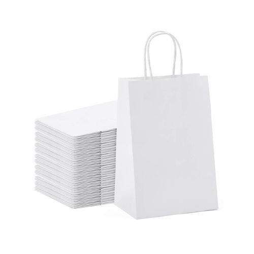 White Paper Shopping Bags